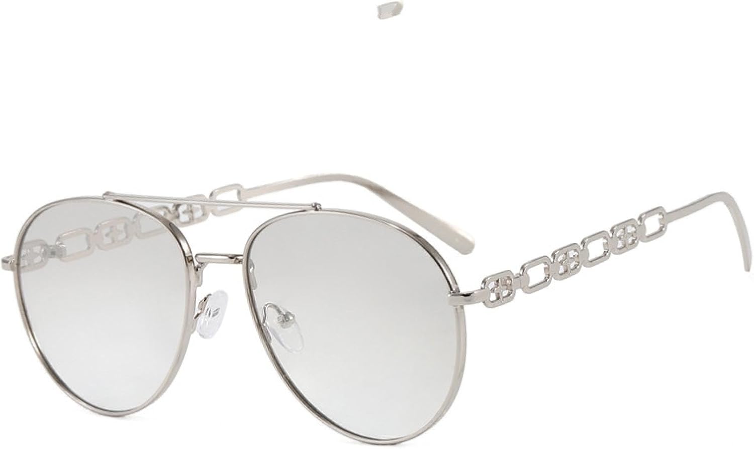 Солнцезащитные очки с защитой от УФ-излучения UV400 | Металлический панк, большая оправа | Для женщин и мужчин, для занятий спортом на открытом воздухе и вождения DSVIGF, Silver
Солнцезащитные очки с защитой от УФ-излучения UV400 | Металлический панк, большая оправа | Для женщин и мужчин, для занятий спортом на открытом воздухе и вождения DSVIGF, Silver