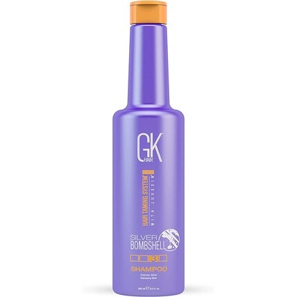 Шампунь Global Keratin Silver Bombshell Purple, 280 мл, 9,5 жидких унций, для светлых, платиново-пепельно-серебристых и седых волос, Gk Hair
Шампунь Global Keratin Silver Bombshell Purple, 280 мл, 9,5 жидких унций, для светлых, платиново-пепельно-серебристых и седых волос, Gk Hair