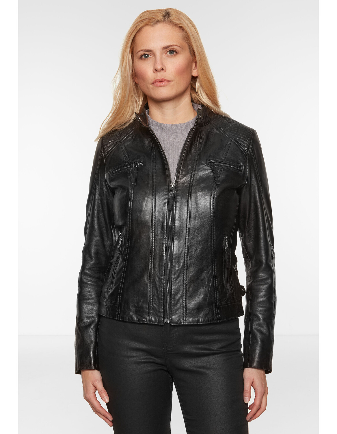 Кожаная куртка 7eleven Flora, черный
Кожаная куртка 7eleven Flora, черный