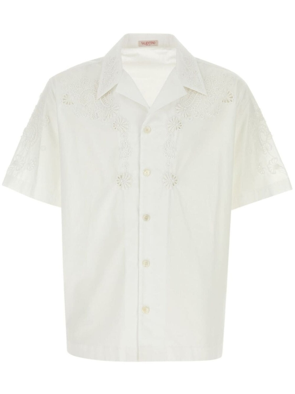 Valentino Garavani вышитая рубашка, белый
Valentino Garavani вышитая рубашка, белый