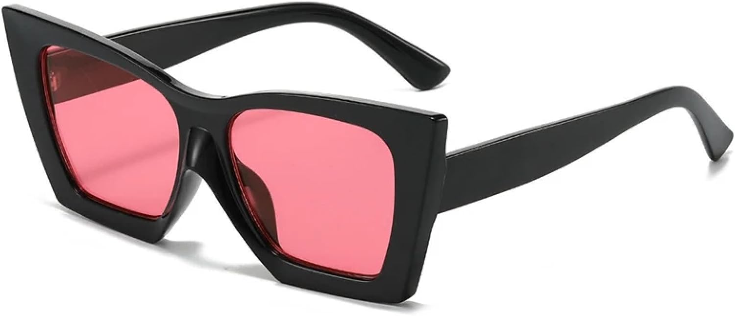 Солнцезащитные очки с защитой от УФ-излучения UV400 для женщин и мужчин | Большие очки-«кошачий глаз» с градиентным переходом цвета | для занятий спортом на открытом воздухе DSVIGF, Black Rose Pink
Солнцезащитные очки с защитой от УФ-излучения UV400 для женщин и мужчин | Большие очки-«кошачий глаз» с градиентным переходом цвета | для занятий спортом на открытом воздухе DSVIGF, Black Rose Pink