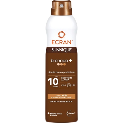 Sunnique Broncea+ Oil Mist SPF10 250 мл Ecran
Sunnique Broncea+ Oil Mist SPF10 250 мл Ecran