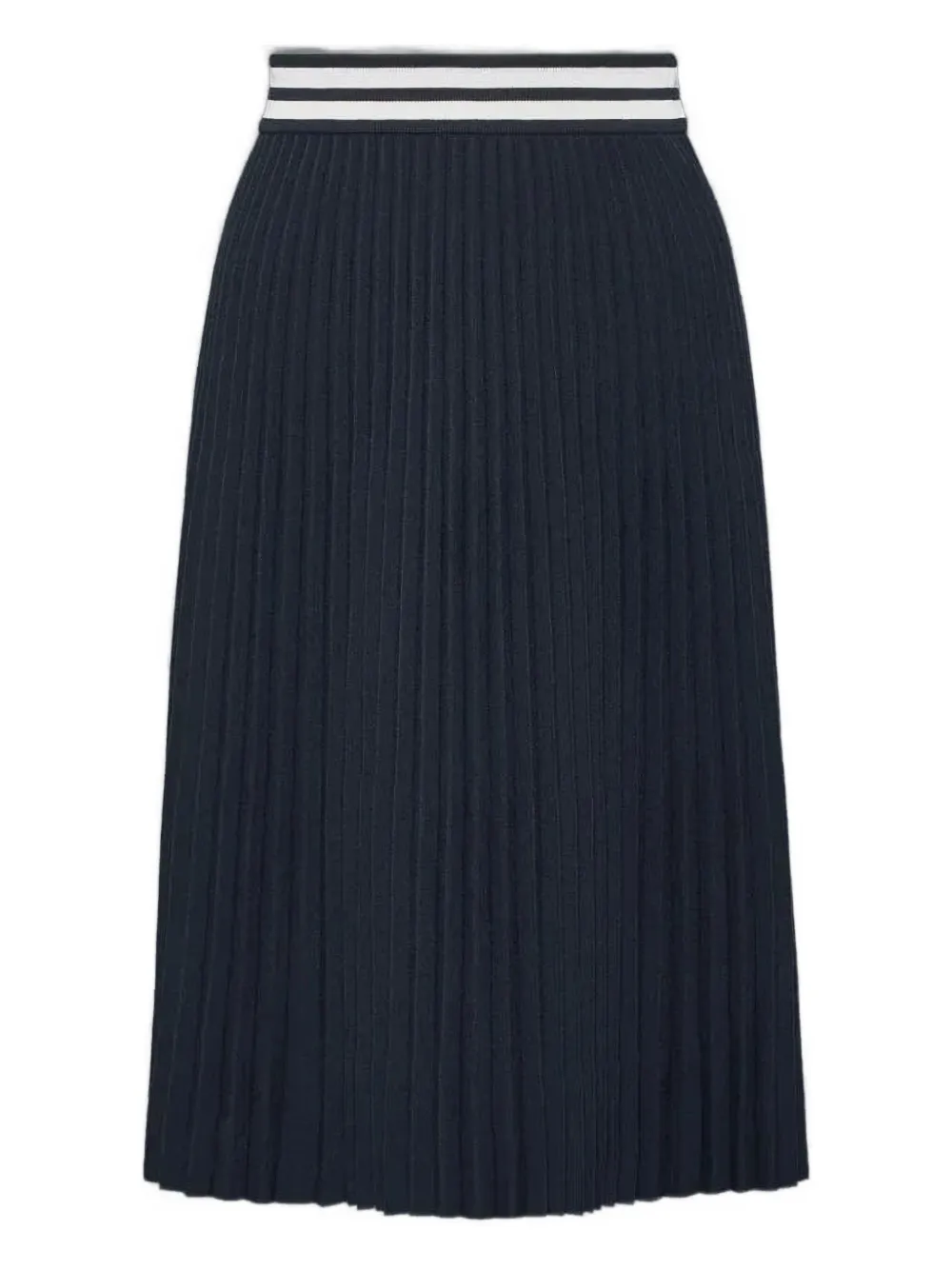 Плиссированная миди-юбка в полоску THOM BROWNE, синий
Плиссированная миди-юбка в полоску THOM BROWNE, синий