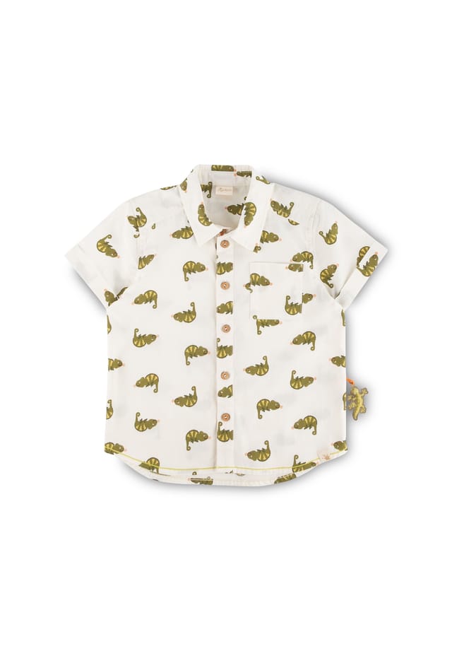 Рубашка из батиста «Добро пожаловать в джунгли» для детей Sigikid, мультиколор
Рубашка из батиста «Добро пожаловать в джунгли» для детей Sigikid, мультиколор