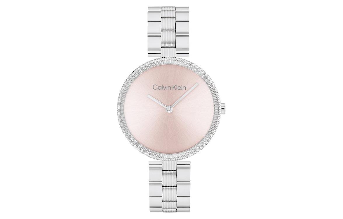 CK/ Наручные часы Кварцевый механизм Стальной ремешок 32 мм Розовый циферблат Женские часы Calvin Klein
CK/ Наручные часы Кварцевый механизм Стальной ремешок 32 мм Розовый циферблат Женские часы Calvin Klein