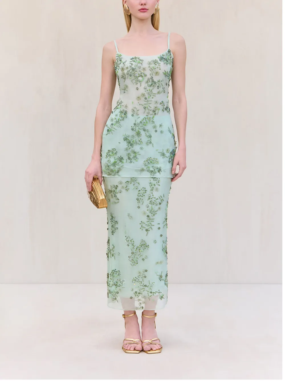 Юбка Сай Cult Gaia, зеленый 
Юбка Сай Cult Gaia, зеленый