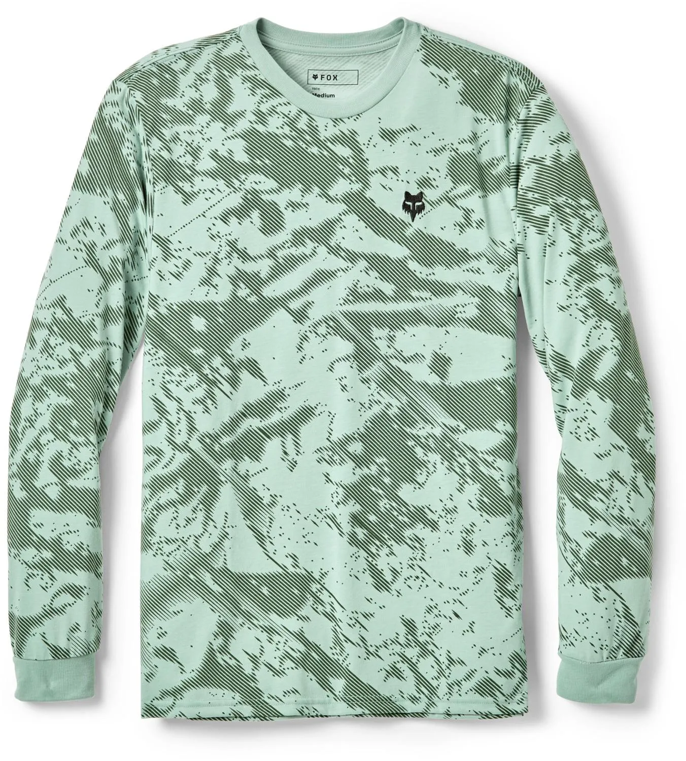 Гравийная технологичная футболка с длинным рукавом Fox, Gunmetal
Гравийная технологичная футболка с длинным рукавом Fox, Gunmetal