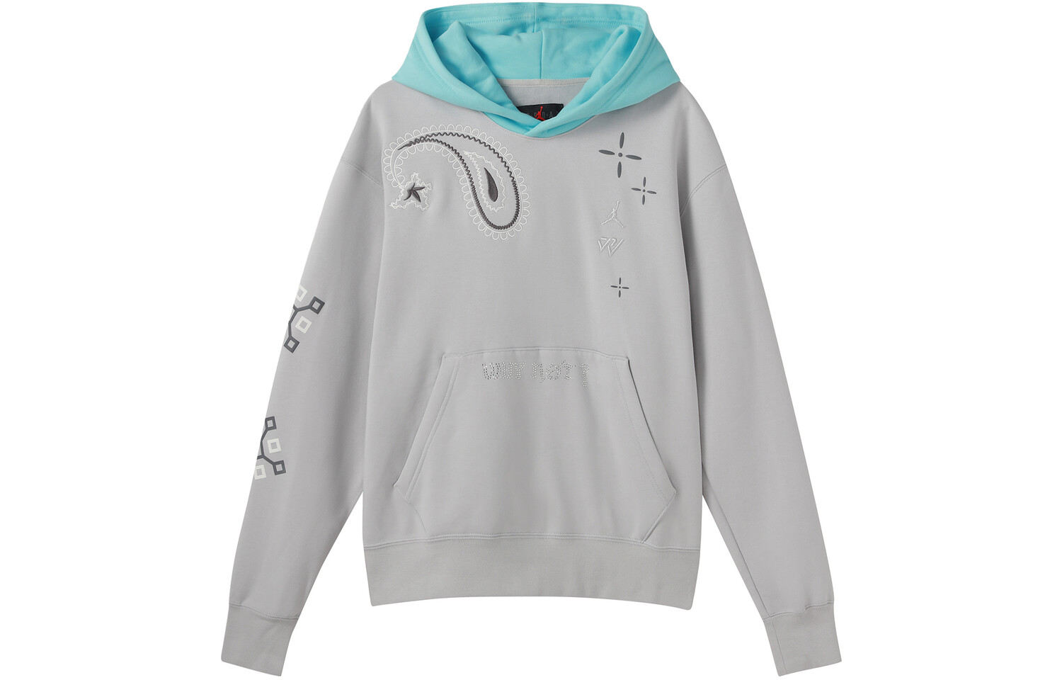 Толстовка мужская серая Jordan, серый
Толстовка мужская серая Jordan, серый