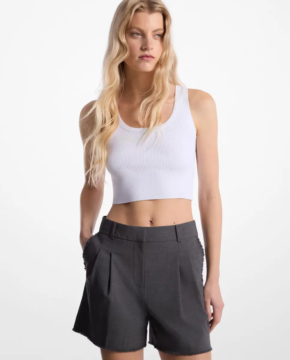 Женские шорты с высокой талией Michael Michael Kors, темно-серый
Женские шорты с высокой талией Michael Michael Kors, темно-серый