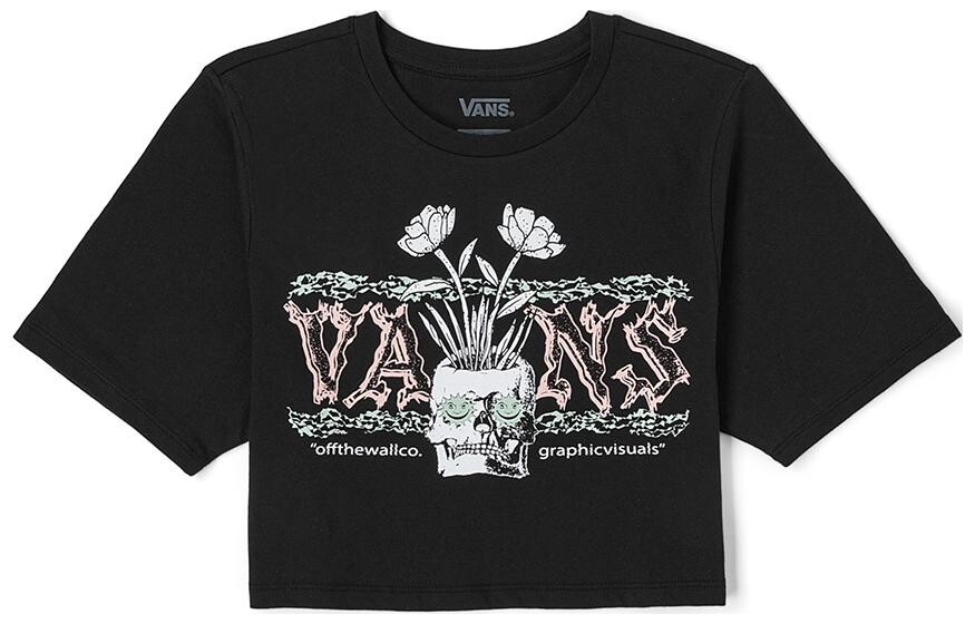 Женская футболка Vans, цвет Black 
Женская футболка Vans, цвет Black