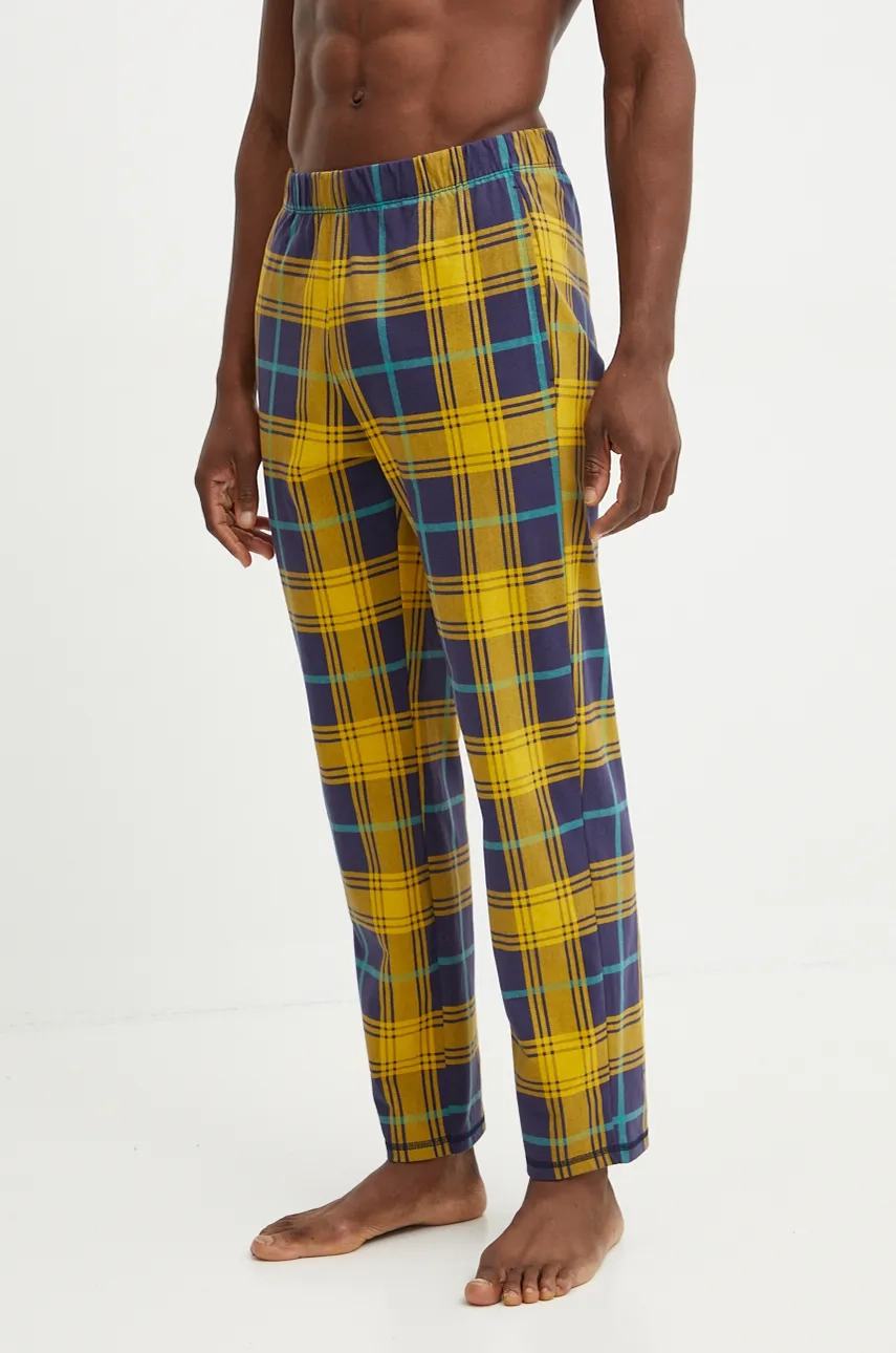 Шерстяные ночные брюки United Colors of Benetton, желтый 
Шерстяные ночные брюки United Colors of Benetton, желтый