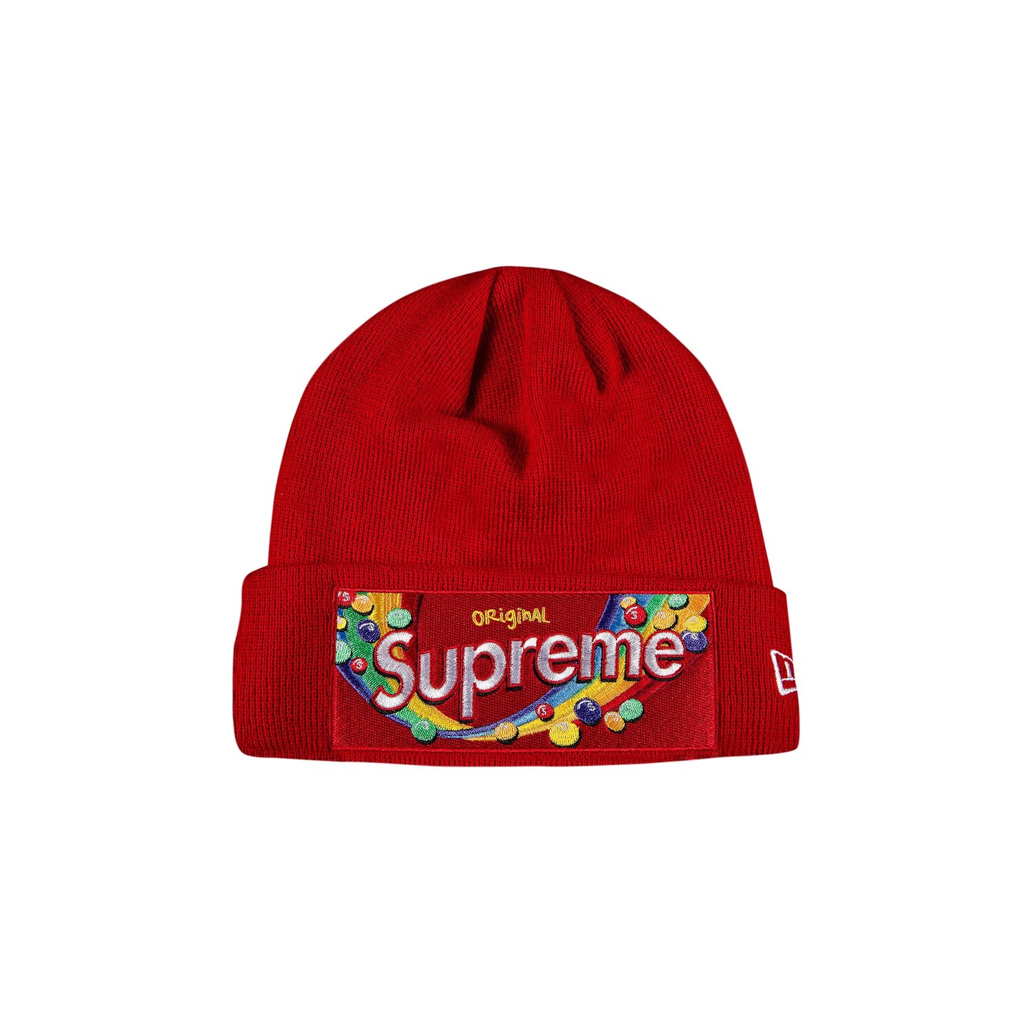 Шапка-бини Supreme x Skittles x New Era, красная
Шапка-бини Supreme x Skittles x New Era, красная