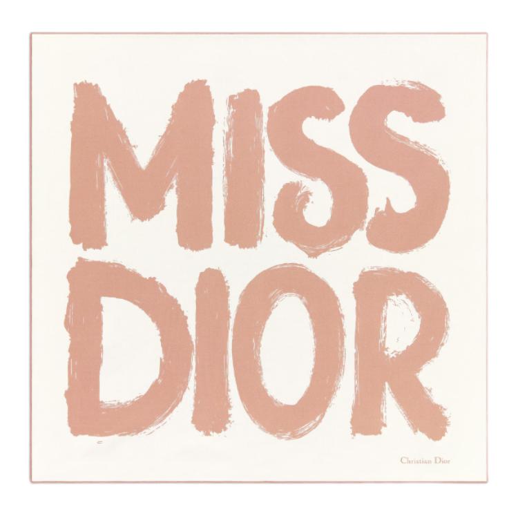 Dior Шелковый платок женский, белый/розовые
Dior Шелковый платок женский, белый/розовые