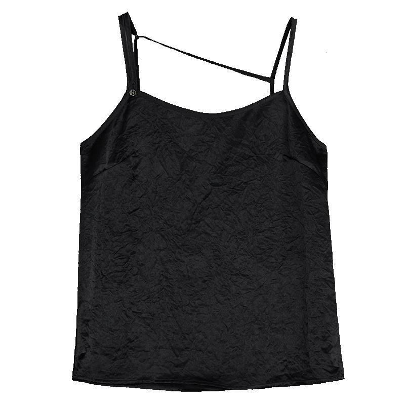 Камисоль женская с круглым вырезом, умеренно прямой крой ELLE, черный
Камисоль женская с круглым вырезом, умеренно прямой крой ELLE, черный