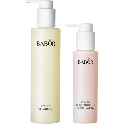 BABOR CLEANSING HY-ÖL & Phytoactive Реактивирующий набор для регенерации кожи с маслом и экстрактами трав - 2 шт.
BABOR CLEANSING HY-ÖL & Phytoactive Реактивирующий набор для регенерации кожи с маслом и экстрактами трав - 2 шт.