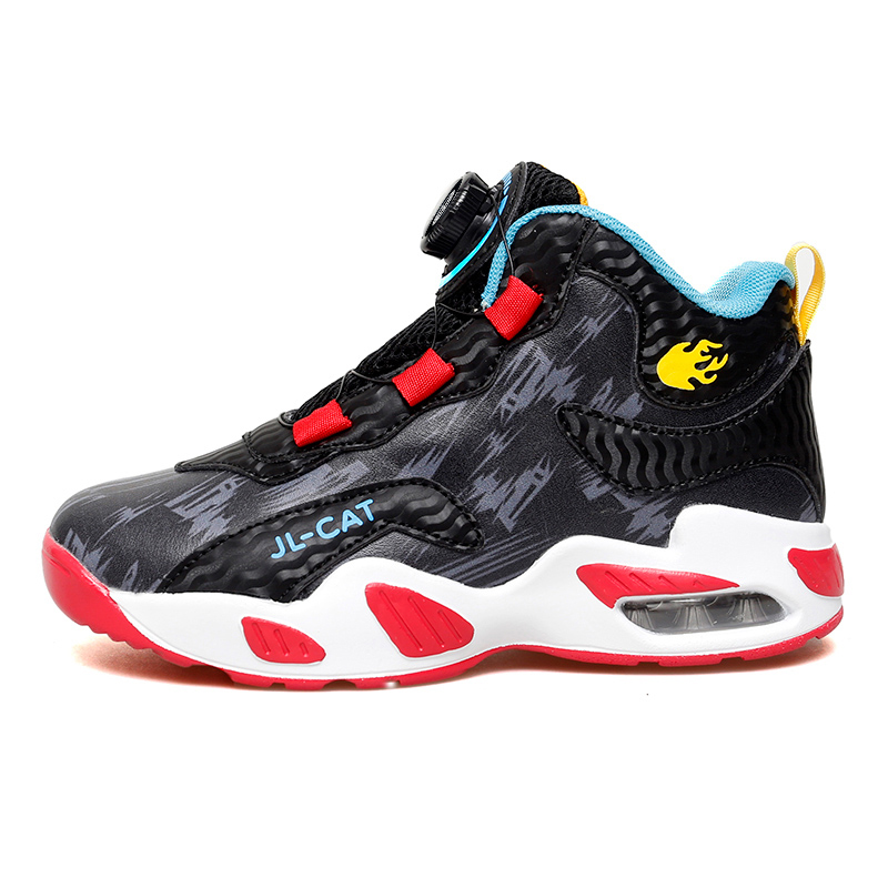 Нескользящие, износостойкие, легкие, амортизирующие, высокие детские баскетбольные кроссовки для детей Yi Jiabao, черный
Нескользящие, износостойкие, легкие, амортизирующие, высокие детские баскетбольные кроссовки для детей Yi Jiabao, черный