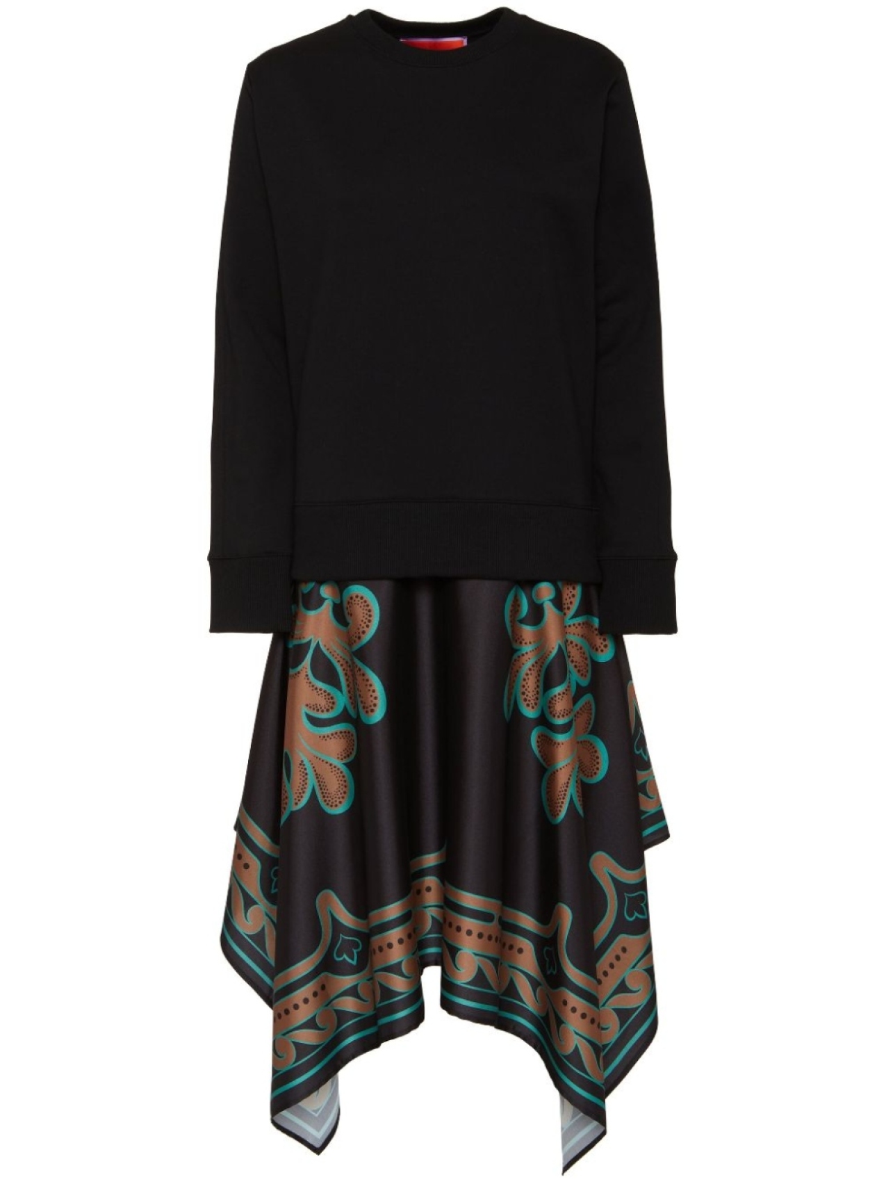 La DoubleJ платье мини Sporty Foulard, черный 
La DoubleJ платье мини Sporty Foulard, черный