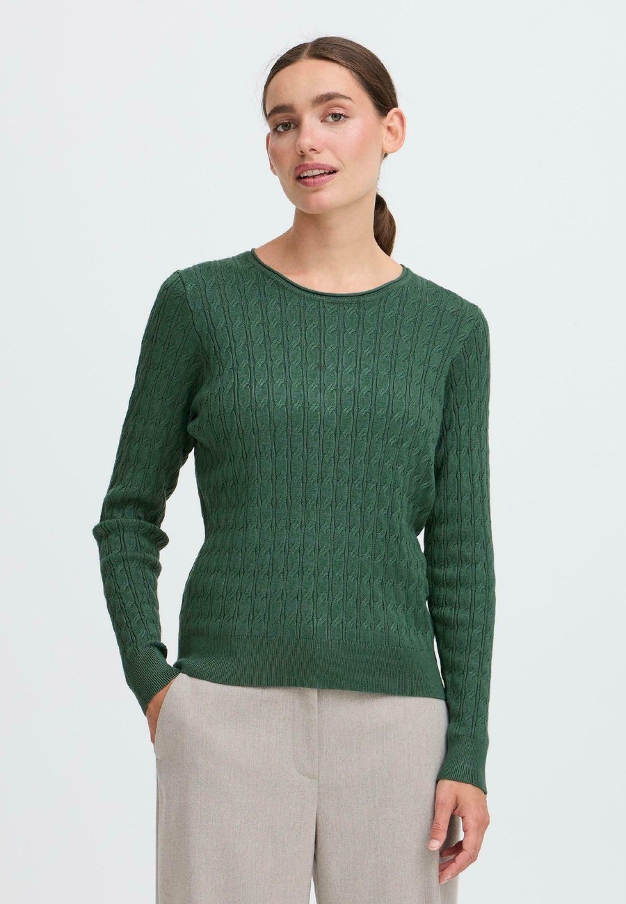 Джемпер Oxmo IHSISSE ROLLNECK, Pineneedle/Evergreen
Джемпер Oxmo IHSISSE ROLLNECK, Pineneedle/Evergreen