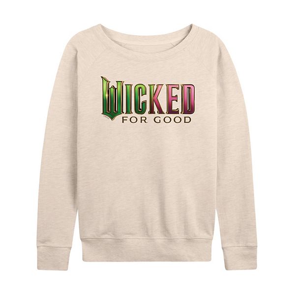 Женская футболка с длинным рукавом Wicked for Good из френч терри Licensed Character, Birch
Женская футболка с длинным рукавом Wicked for Good из френч терри Licensed Character, Birch