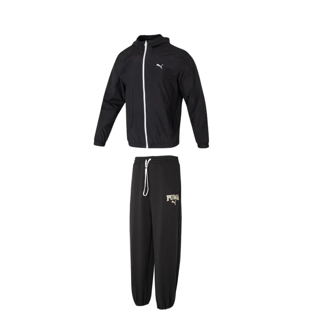 Повседневный спортивный комплект для мужчин Black Top+Black Bottom PUMA, черный
Повседневный спортивный комплект для мужчин Black Top+Black Bottom PUMA, черный