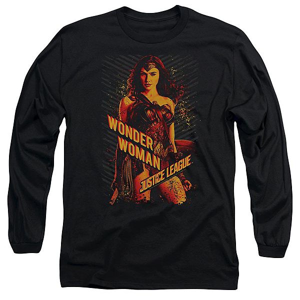Футболка с длинным рукавом Justice League Wonder Woman для взрослых Licensed Character
Футболка с длинным рукавом Justice League Wonder Woman для взрослых Licensed Character