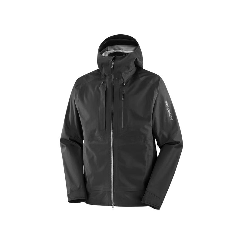 SALOMON Мужская куртка для высокогорного альпинизма, Pitch Black
SALOMON Мужская куртка для высокогорного альпинизма, Pitch Black