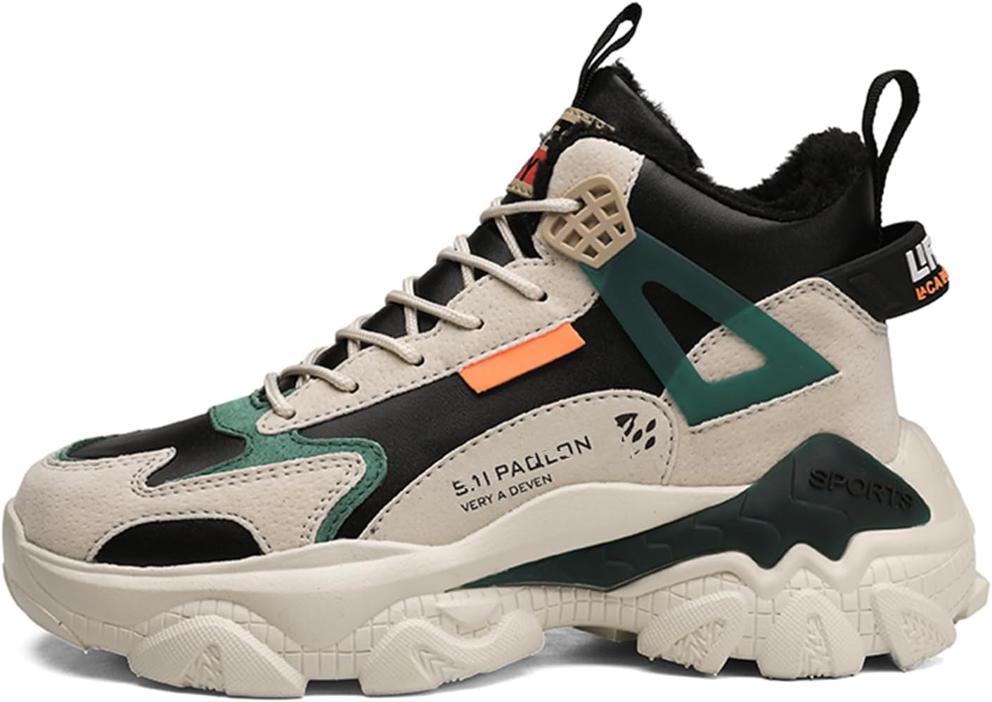 Мужские высокие модные кроссовки с толстой подошвой, повседневные спортивные кеды для тенниса, бега и ходьбы Spwagym, бежевый
Мужские высокие модные кроссовки с толстой подошвой, повседневные спортивные кеды для тенниса, бега и ходьбы Spwagym, бежевый