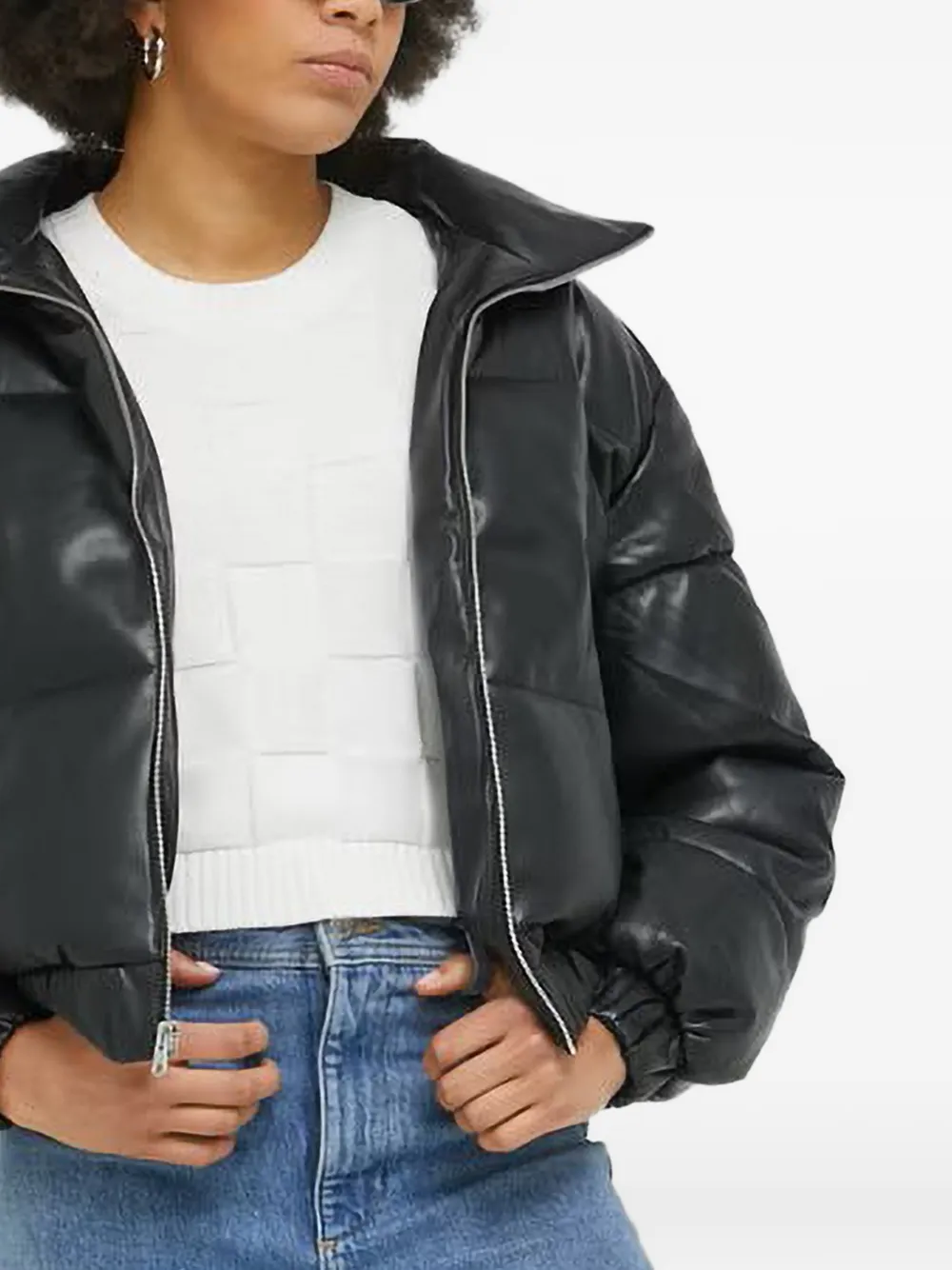 Стеганая куртка на молнии Abercrombie & Fitch, черный
Стеганая куртка на молнии Abercrombie & Fitch, черный