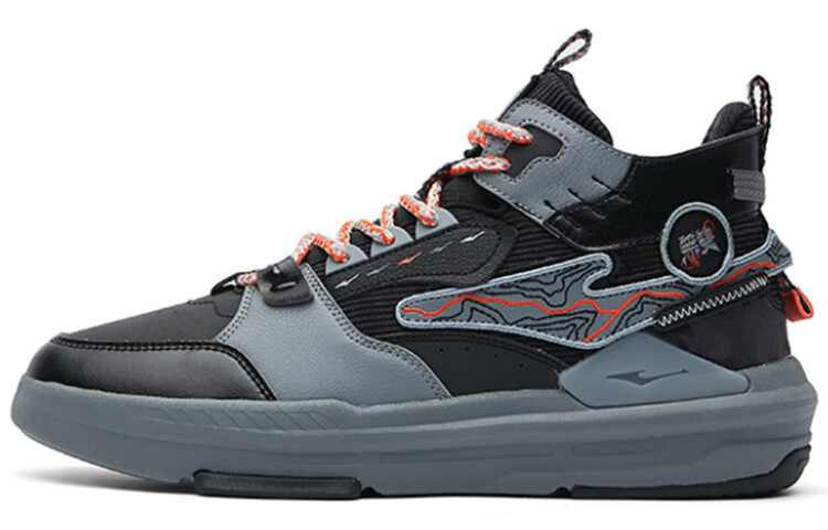 Кеды мужские, обувь для скейтбординга среднего размера положительный черный/темный холодный серый Erke
Кеды мужские, обувь для скейтбординга среднего размера положительный черный/темный холодный серый Erke