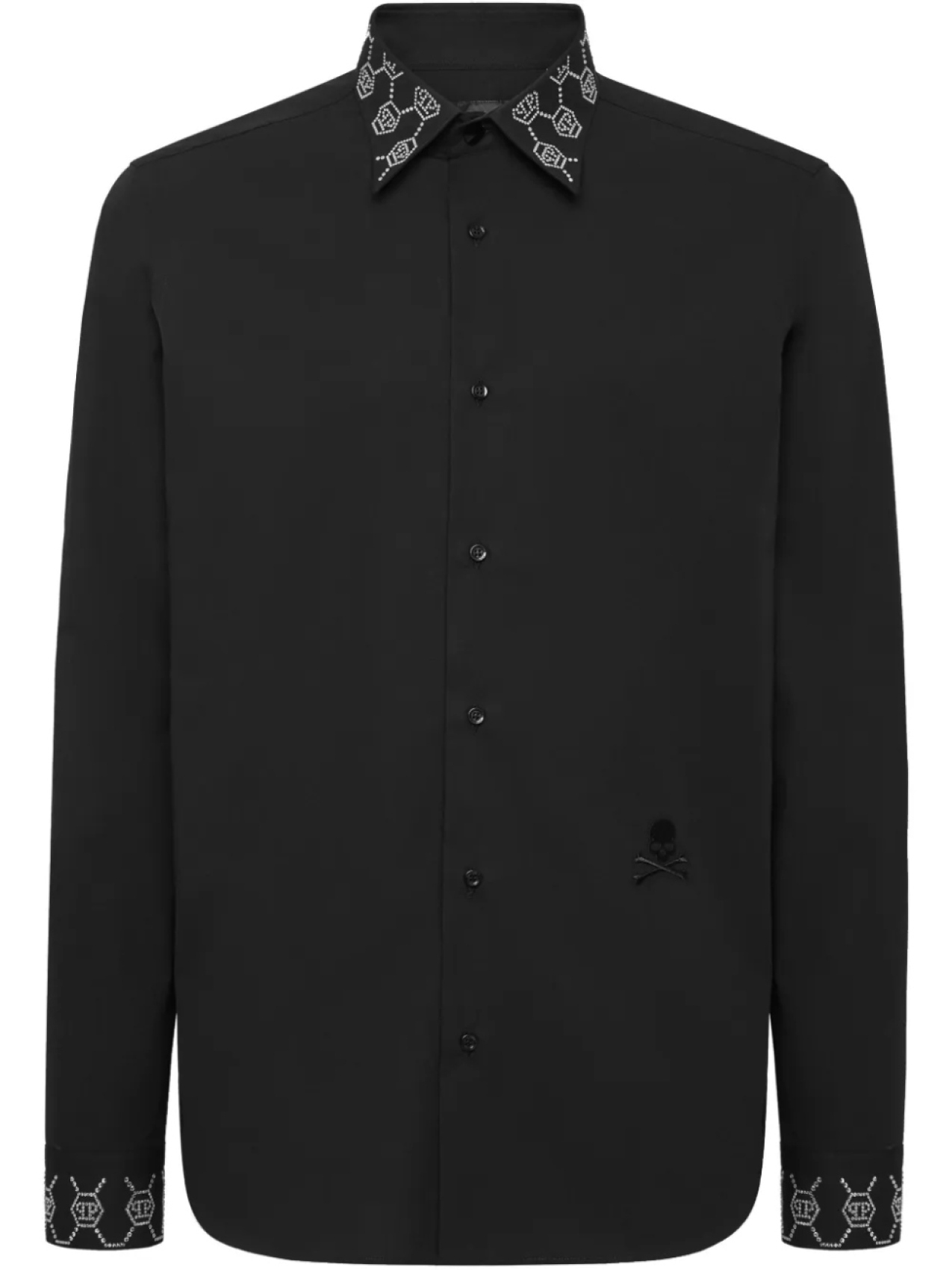 Рубашка с монограммой Philipp Plein, черный
Рубашка с монограммой Philipp Plein, черный