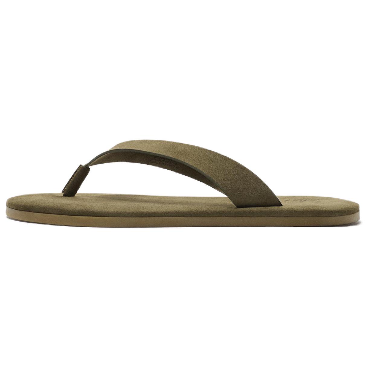 ZARA Износостойкие мужские шлепанцы зеленого цвета
ZARA Износостойкие мужские шлепанцы зеленого цвета