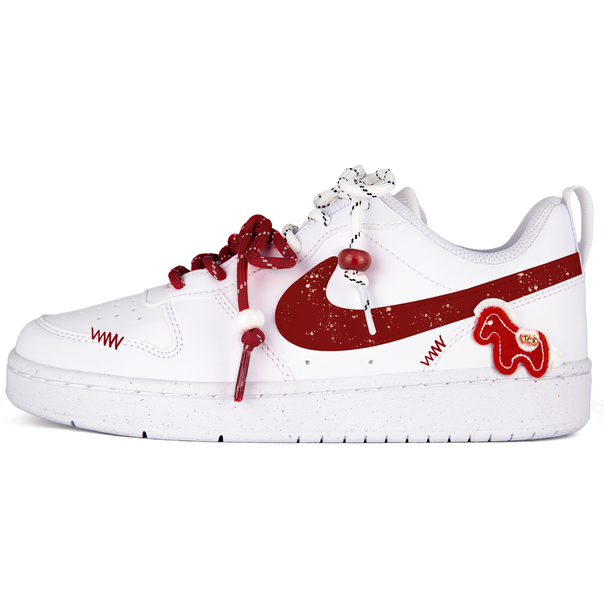 Court Borough Pony Snowfall кожаные устойчивые к истиранию противоскользящие амортизирующие низкие детские кроссовки для скейтбординга Nike, red
Court Borough Pony Snowfall кожаные устойчивые к истиранию противоскользящие амортизирующие низкие детские кроссовки для скейтбординга Nike, red