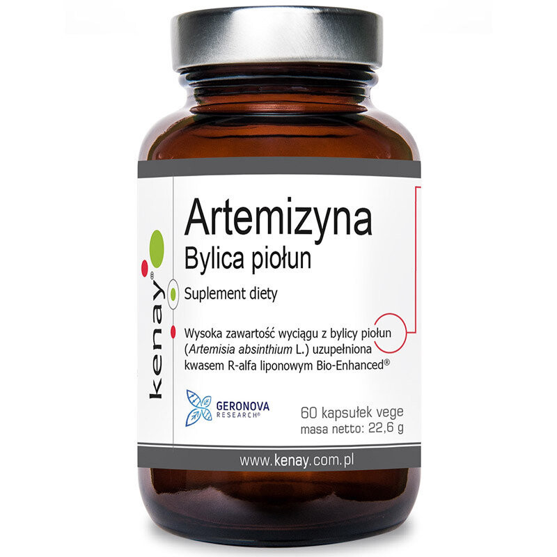 Kenay, Артемизин Полынь полынная, Биологически активная добавка, 60 вегетарианских капсул Kenayag 
Kenay, Артемизин Полынь полынная, Биологически активная добавка, 60 вегетарианских капсул Kenayag