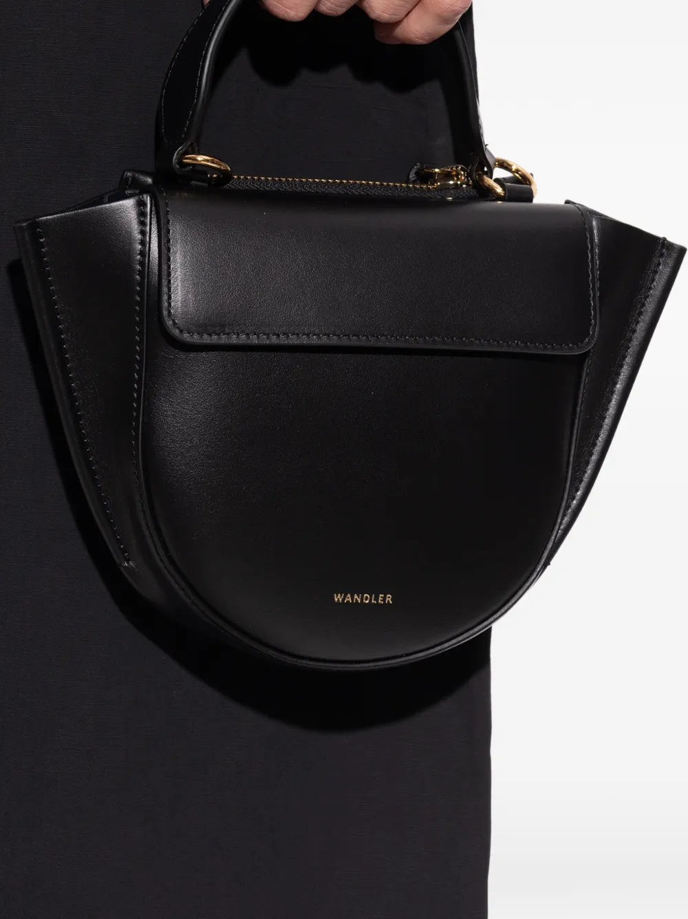 Сумка-тоут Hortensia Piccola Wandler, черный
Сумка-тоут Hortensia Piccola Wandler, черный
