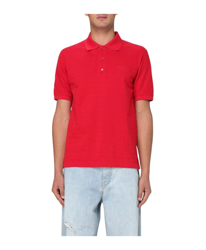 Структурированная рубашка-поло Golden Goose, красный
Структурированная рубашка-поло Golden Goose, красный