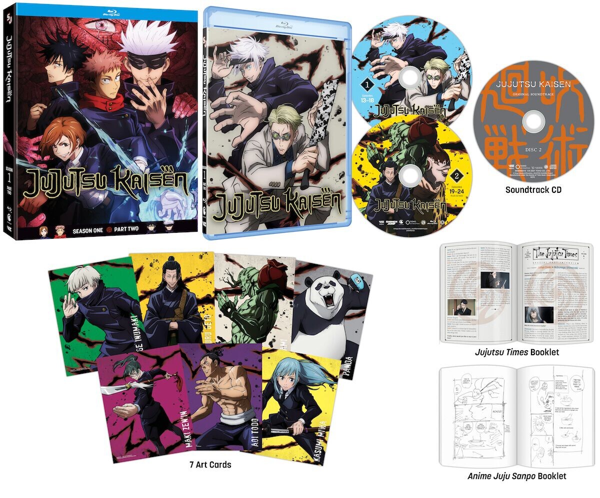 Blu-Ray диск Jujutsu Kaisen Season 1 Part 2 Limited Edition Blu-ray
Blu-Ray диск Jujutsu Kaisen Season 1 Part 2 Limited Edition Blu-ray