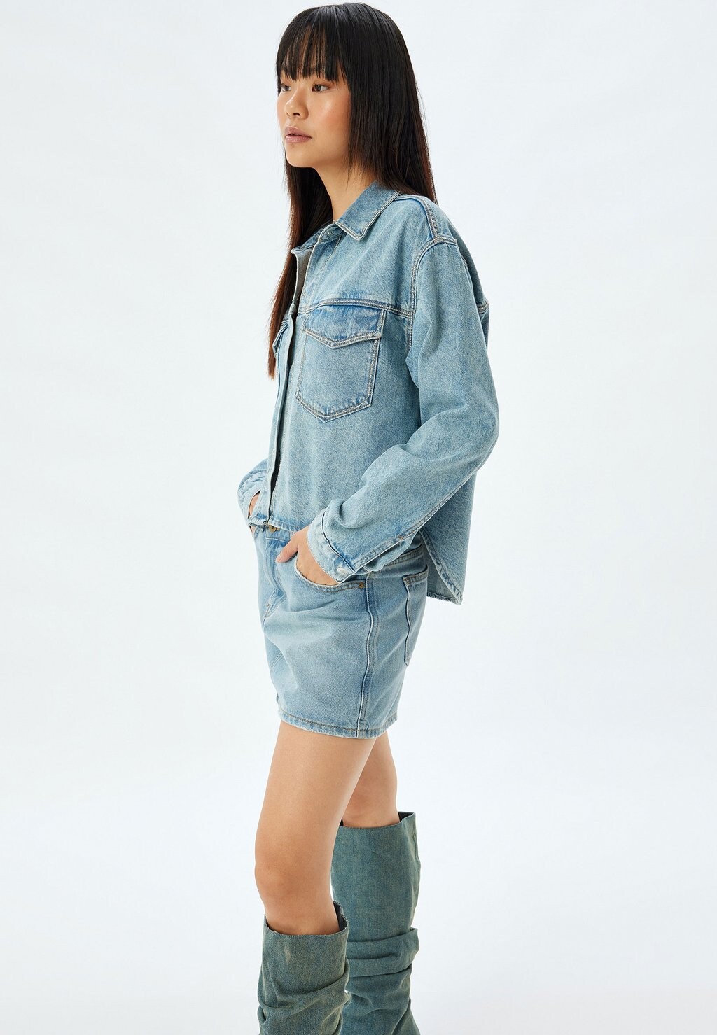 Джинсовая куртка Koton, светло-голубой, Синий, Джинсовая куртка Koton, светло-голубой
Джинсовая куртка Koton, светло-голубой, Синий, Джинсовая куртка Koton, светло-голубой