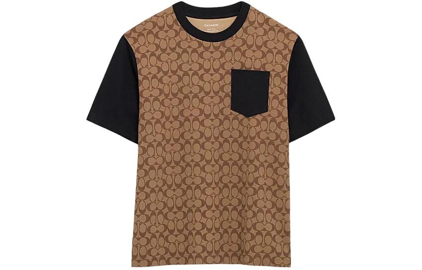 Футболка мужская хаки Coach, хаки
Футболка мужская хаки Coach, хаки