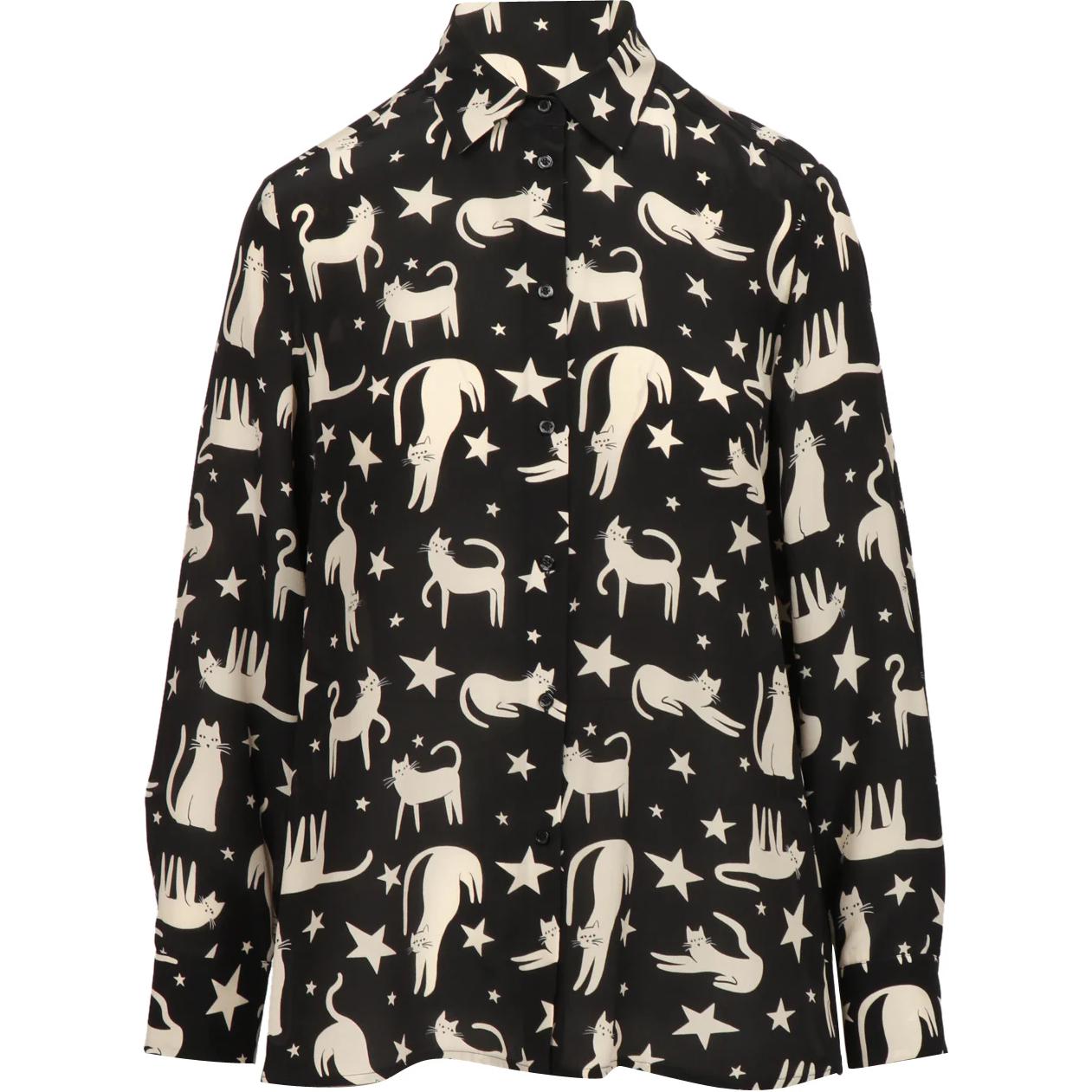 Рубашка Weekend Max Mara Tabella с принтом "кошка" WEEKEND MaxMara, черный
Рубашка Weekend Max Mara Tabella с принтом "кошка" WEEKEND MaxMara, черный