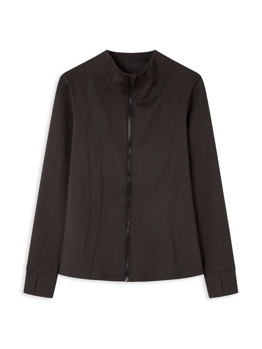 Толстовка с капюшоном на молнии Gisela, черный
Толстовка с капюшоном на молнии Gisela, черный