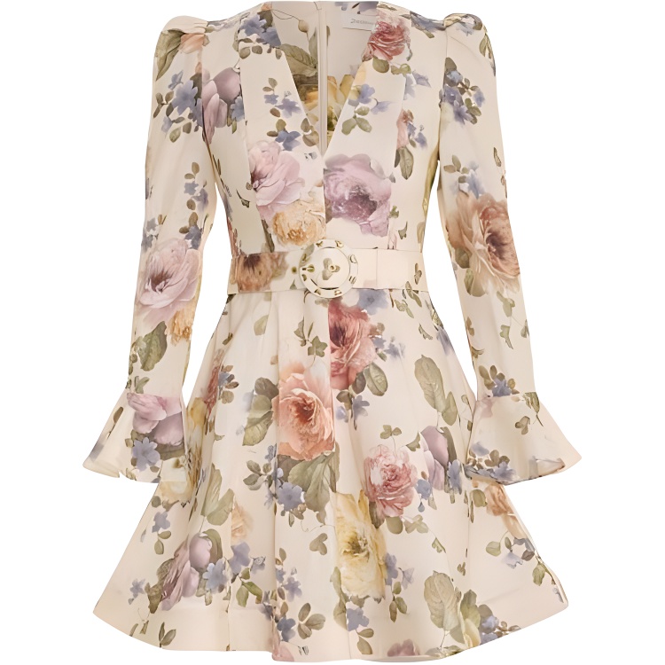 Длинное платье с рукавами женское разноцветное Zimmermann, мультиколор
Длинное платье с рукавами женское разноцветное Zimmermann, мультиколор