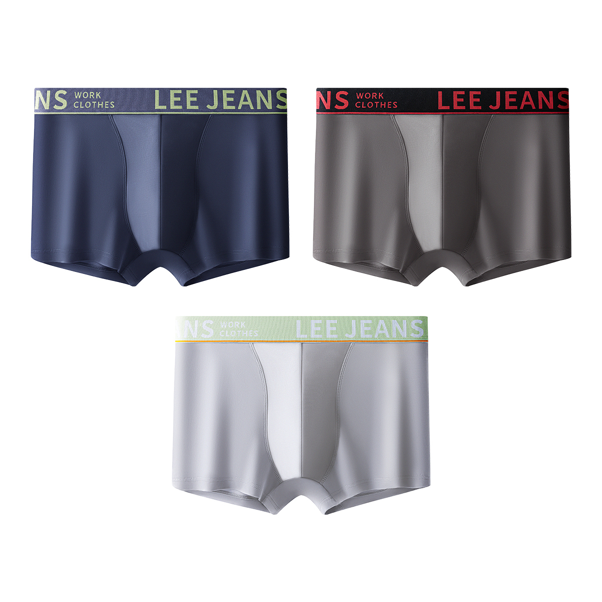 Мужские трусы боксеры упаковка 3 штуки Lee, светло-серый
Мужские трусы боксеры упаковка 3 штуки Lee, светло-серый