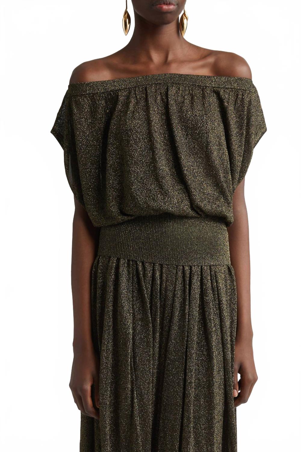 Металлик черный топ с рюшами Zimmermann
Металлик черный топ с рюшами Zimmermann