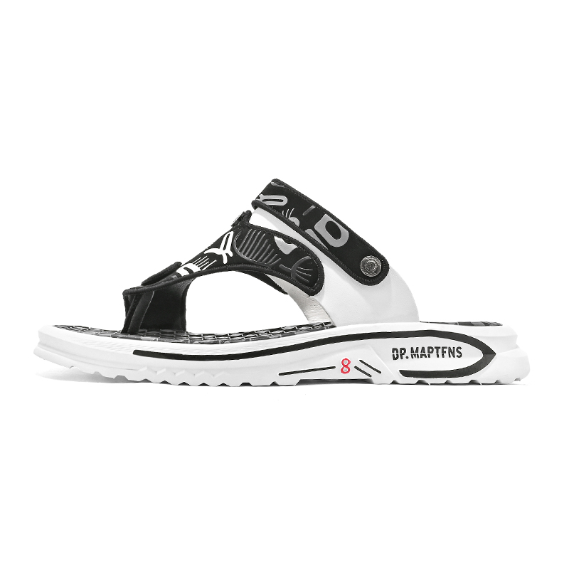 Мужские шлепанцы с резиновой подошвой, устойчивые к истиранию Bull charm, Black
Мужские шлепанцы с резиновой подошвой, устойчивые к истиранию Bull charm, Black