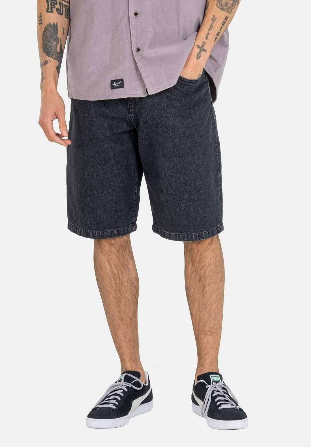 Джинсовые шорты SOLID Reell, цвет S Stone Black
Джинсовые шорты SOLID Reell, цвет S Stone Black