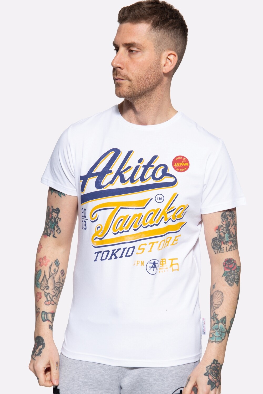 Футболка Akito Tanaka mit Frontprint Tokio Beach, белый
Футболка Akito Tanaka mit Frontprint Tokio Beach, белый