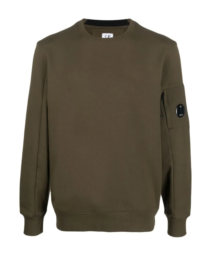 Толстовка с круглым вырезом C.P. Company, зеленый
Толстовка с круглым вырезом C.P. Company, зеленый