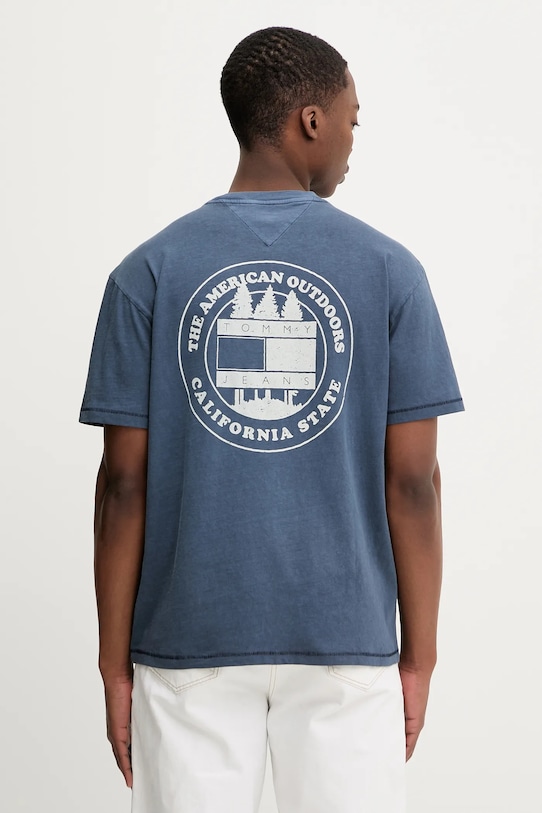 Хлопковая футболка Tommy Jeans, синий
Хлопковая футболка Tommy Jeans, синий