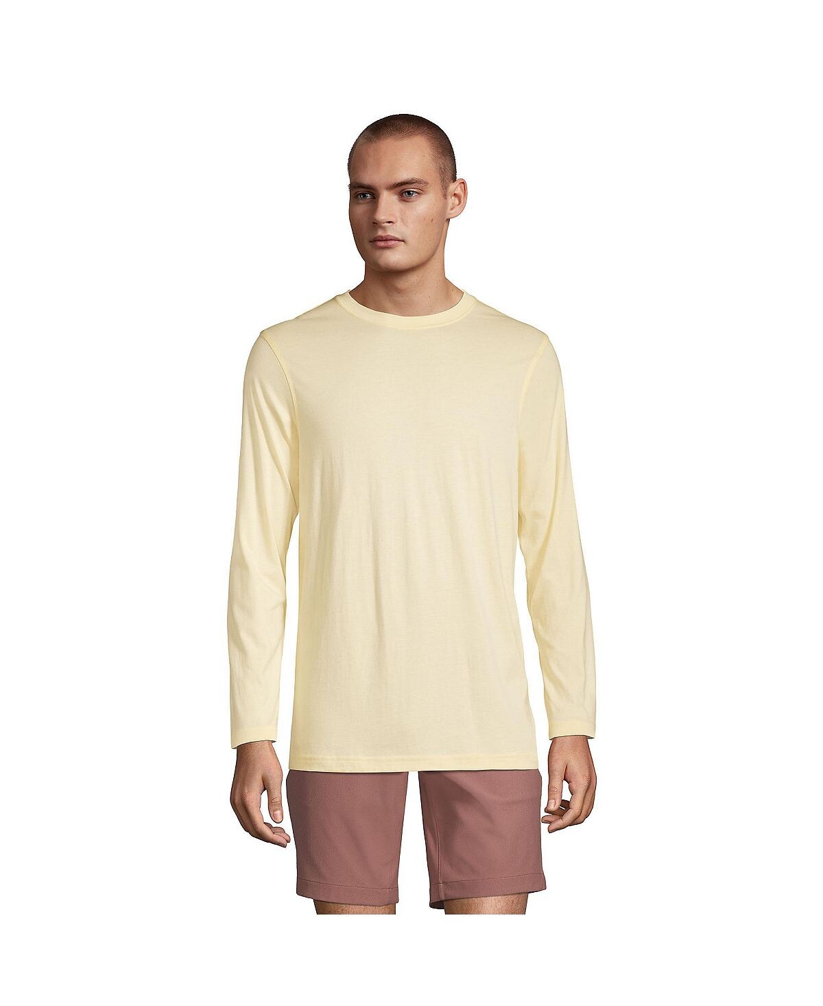 Мужская футболка Supima с длинными рукавами Lands' End
Мужская футболка Supima с длинными рукавами Lands' End