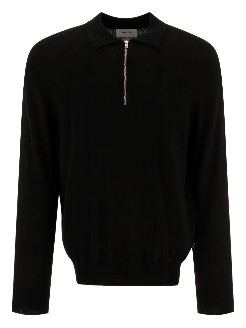 Рубашка-поло с застежкой-молнией на половину длины NN07, черный
Рубашка-поло с застежкой-молнией на половину длины NN07, черный